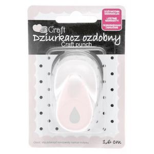 Dziurkacz ozdobny dpCraft 1,6cm Łezka